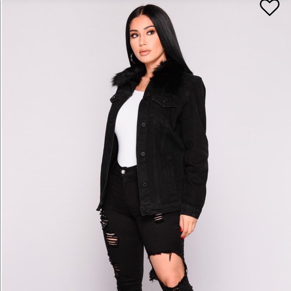 fashion nova black jacket